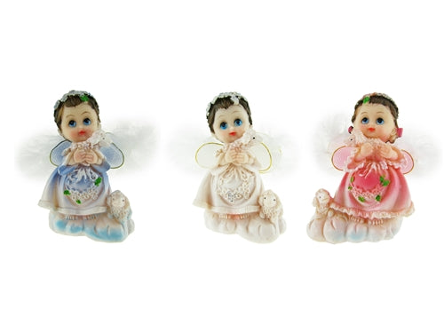 Load image into Gallery viewer, 3.25&quot; Poly Resin Angel Figurines (12 Pcs)
