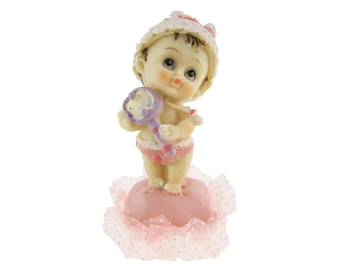 Load image into Gallery viewer, 3.25&quot; Poly Resin Baby Figurine Favor (12 Pcs)
