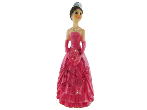 4.75" Poly Resin Quinceanera Figurine (12 Pcs)