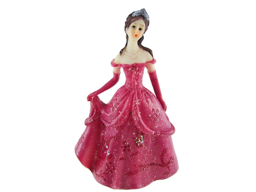 4.75" Poly Resin Quinceanera Figurine (12 Pcs)