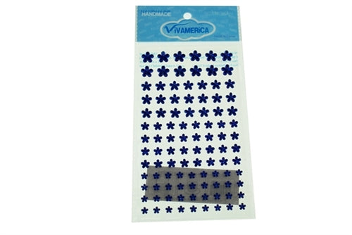 CLEARANCE - Acrylic "BLING" STAR FLOWER Bead Stickers (1 Set)