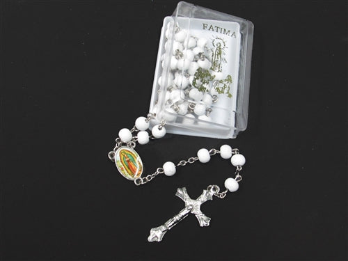 Load image into Gallery viewer, Rosary Set - Fatima Favor Box - Virgin de Guadalupe Rosary (12 Pcs)
