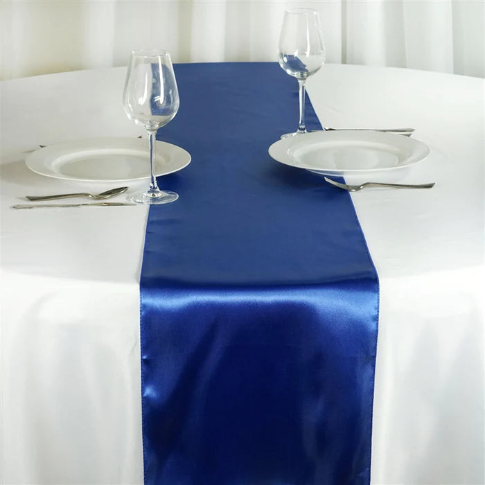 Load image into Gallery viewer, 14&quot; x 108&quot; Satin Table Runner (1 Pc)
