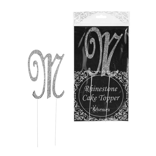 Load image into Gallery viewer, Diamond Rhinestone Cake Toppers - Style 1 (1 Pc)
