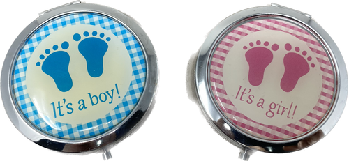 Favores de espejo compacto - Diseño de Baby Shower (12)
