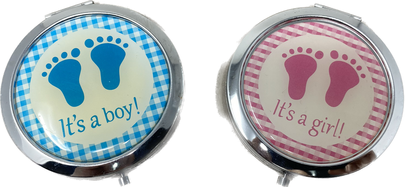 Load image into Gallery viewer, Compact Mirror Favors - Baby Shower Design (12 Pcs)

