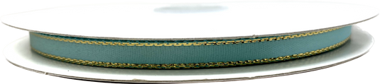 1/4" Satin Ribbon w/ Metallic Edges (50 Yds)