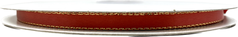 Load image into Gallery viewer, 1/4&quot; Satin Ribbon w/ Metallic Edges (50 Yds)
