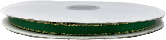 1/4" Satin Ribbon w/ Metallic Edges (50 Yds)