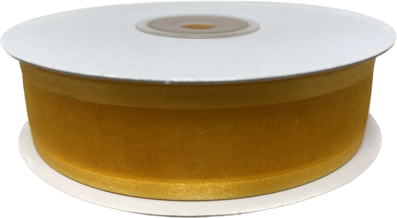 Load image into Gallery viewer, 7/8&quot; Shimmering Sheer Organza Ribbon w/ Satin Edges (25 Yds)
