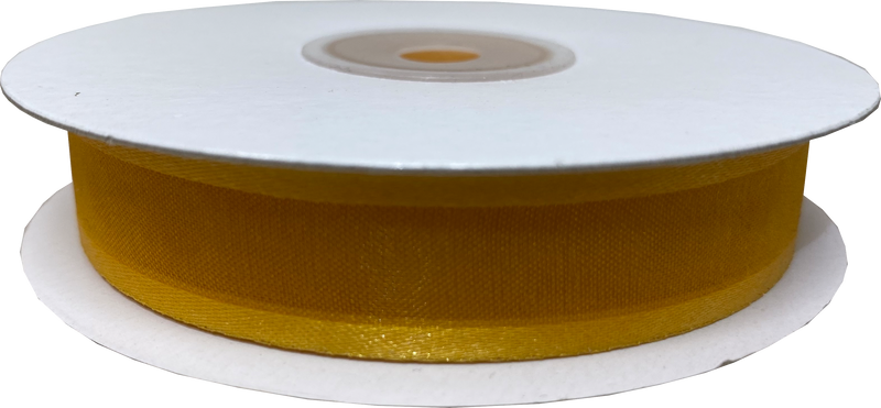 Load image into Gallery viewer, 5/8&quot; Shimmering Sheer Organza Ribbon w/ Satin Edges (25 Yds)
