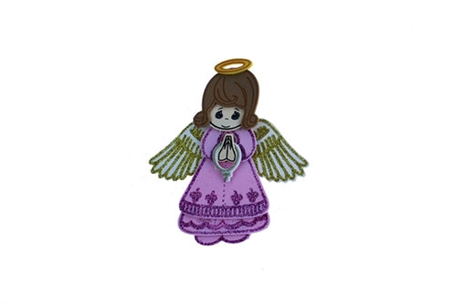 Load image into Gallery viewer, 5.25&quot; Angel w/ Halo &amp; Rosary Fomi (10 Pcs)
