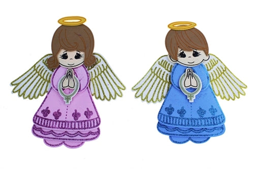 Load image into Gallery viewer, 9.5&quot; Angel w/ Halo &amp; Rosary Fomi (10 Pcs)
