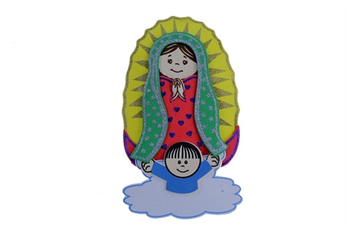 9.5" Virgen de Guadalupe Fomi (10 Pcs)