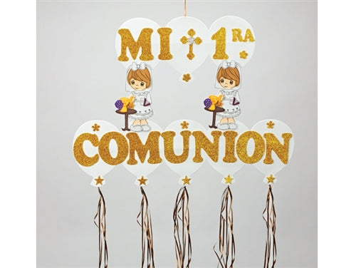 Letrero Fomi 30" XL - Mi 1ra Comunión (1)
