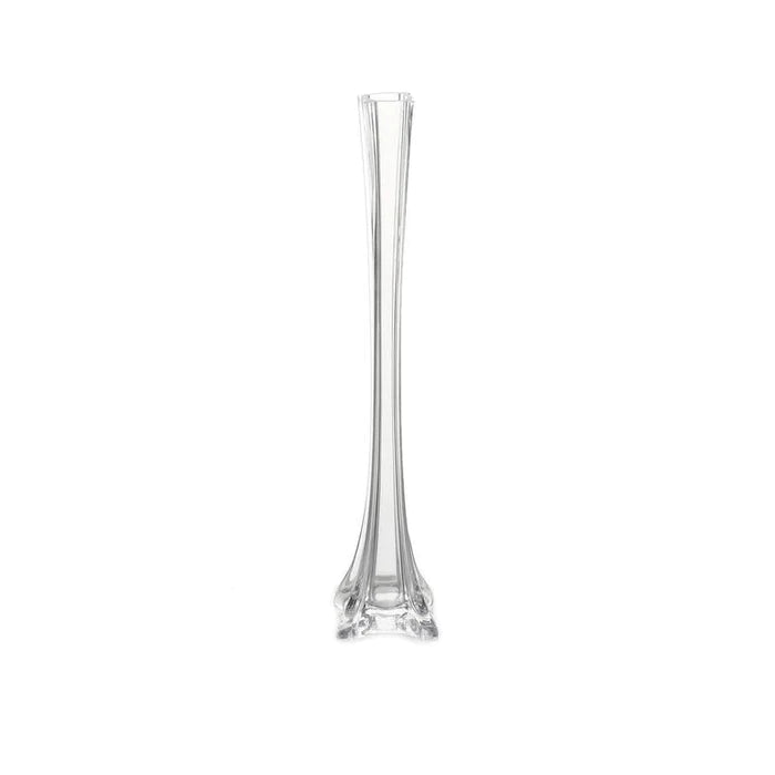Load image into Gallery viewer, 16&quot; Glass Eiffel Tower Vase (12 PACK)
