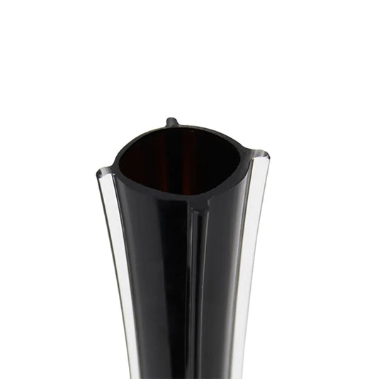 Round Bottom Eiffel Vase 24 Black