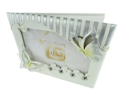 Load image into Gallery viewer, Premium Quinceanera Butterfly PICTURE FRAME Guest Book (Spanish) (1)
