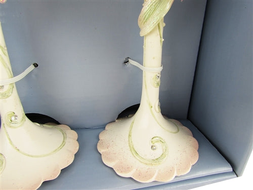 Premium Tiger Lily Design Cup Juego de 2 (1)