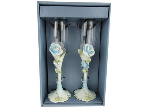 Juego de 2 tazas de diseño Premium Roses (1)