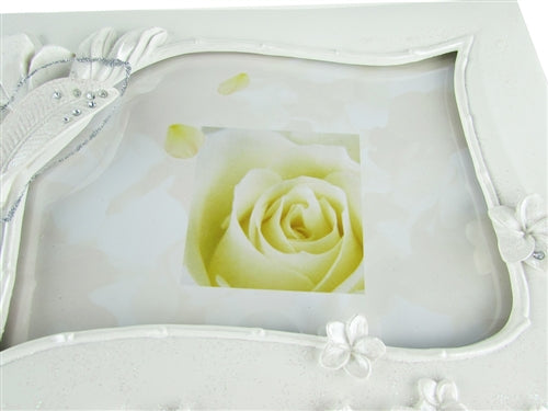 Load image into Gallery viewer, Premium Wedding PICTURE FRAME Guest Book - Star Flower Design (1 Pc)
