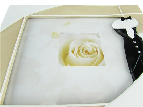 Premium Wedding PICTURE FRAME Guest Book - Wedding Couple Design (1 Pc)