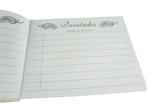 Libro de invitados Premium Quinceanera Princess FRAME (español) (1)