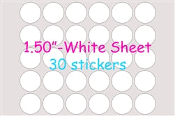 Custom Communion Stickers - Round (1 Sheet)