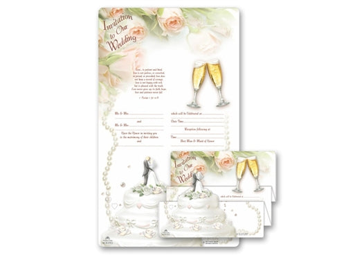 Load image into Gallery viewer, Wedding Invitation #10 (Italian Made) (10 Pcs)
