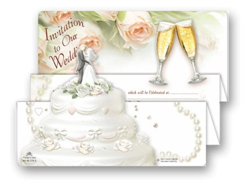 Load image into Gallery viewer, Wedding Invitation #10 (Italian Made) (10 Pcs)
