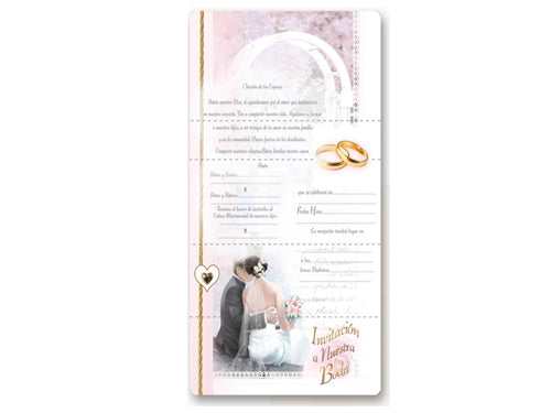 Load image into Gallery viewer, Wedding Invitation #774 (Italian Made) (10 Pcs)
