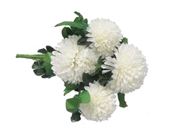 Load image into Gallery viewer, 22&quot; Satin Mum Bush - 7 Heads (1 Pc)
