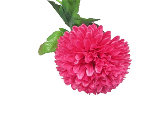 Load image into Gallery viewer, 22&quot; Satin Mum Bush - 7 Heads (1 Pc)
