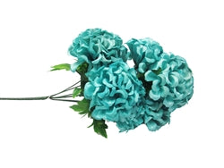 18" Satin Hydrangea Bush (1 Pc)