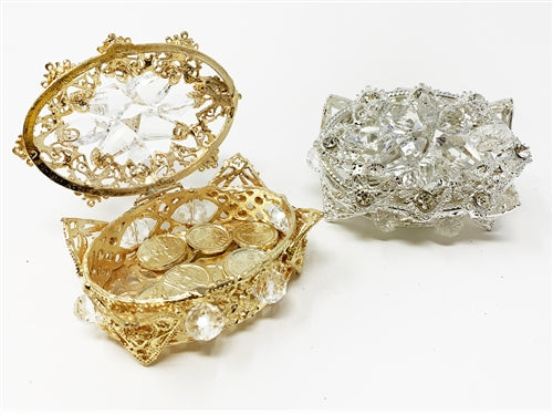 Arras Set - For Weddings - #26 - Oval w/ Crystals (1 Set)