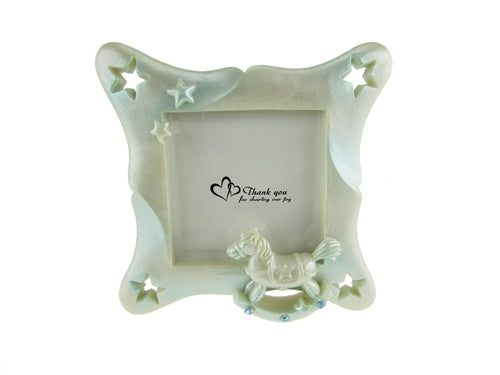 CLEARANCE - 3.75" Rocking Horse Picture Frame Favor (12 Pcs)
