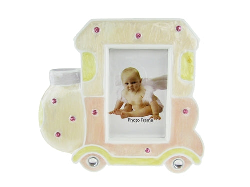 CLEARANCE - 5" Choo Choo Train Picture Frame Favor (12 Pcs)