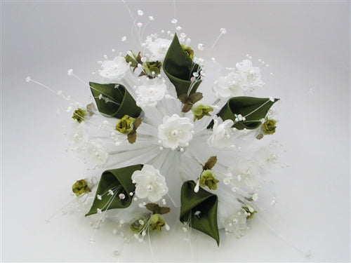 Load image into Gallery viewer, Round Artificial Floral Bouquet #2 (Small Size) (1 Pc)
