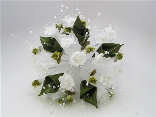 Round Artificial Floral Bouquet