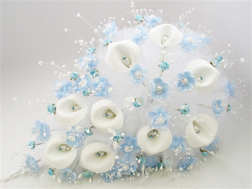 Cascading Artificial Floral Bouquet