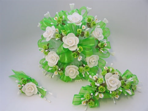 Load image into Gallery viewer, Round Artificial Bouquet #3 - Three Piece Set (Large Size) (1 Set)
