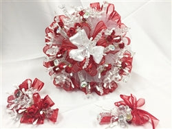 Load image into Gallery viewer, Round Artificial Bouquet #5 - Three Piece Set (Large Size) (1 Set)
