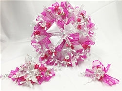 Load image into Gallery viewer, Round Artificial Bouquet #5 - Three Piece Set (Large Size) (1 Set)
