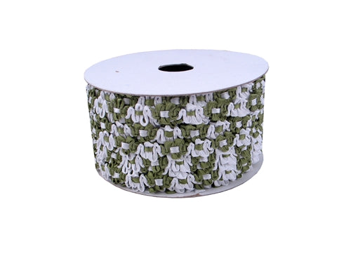 Load image into Gallery viewer, 1/2&quot; Satin Floral Ribbon (25 Yards)
