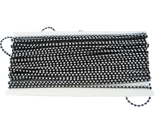 Rollo de cuentas de malla de diamante de 1/8" - 1 línea (10 yardas)