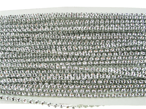 Load image into Gallery viewer, 1/8&quot; Diamond Mesh Bead Roll - 1 line (10 Yds)
