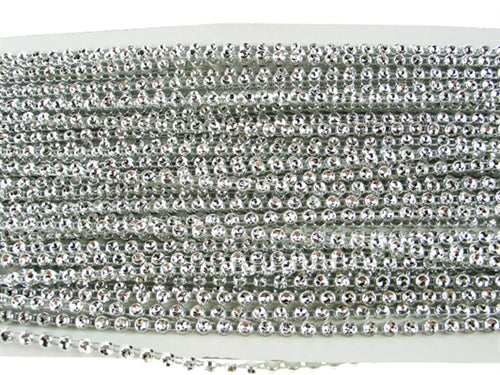 Rollo de cuentas de malla de diamante de 1/8" - 1 línea (10 yardas)