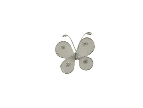 Load image into Gallery viewer, 1&quot; Sheer Butterflies w/ Wired Edge (12 Pcs)
