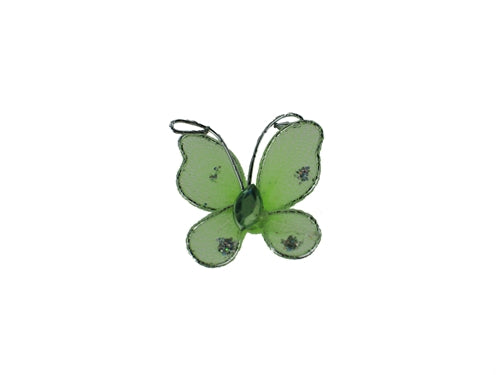 Load image into Gallery viewer, 1&quot; Sheer Butterflies w/ Wired Edge (12 Pcs)
