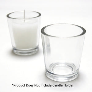 1.75" White Votive Candles (12 Pack)